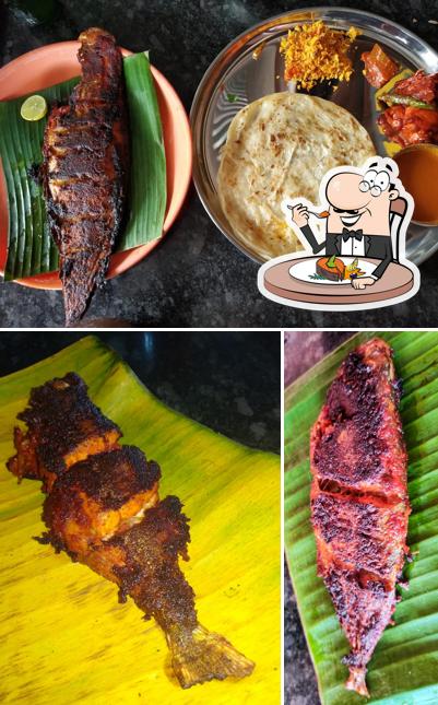 Hotel Pingara serves a selection of fish meals