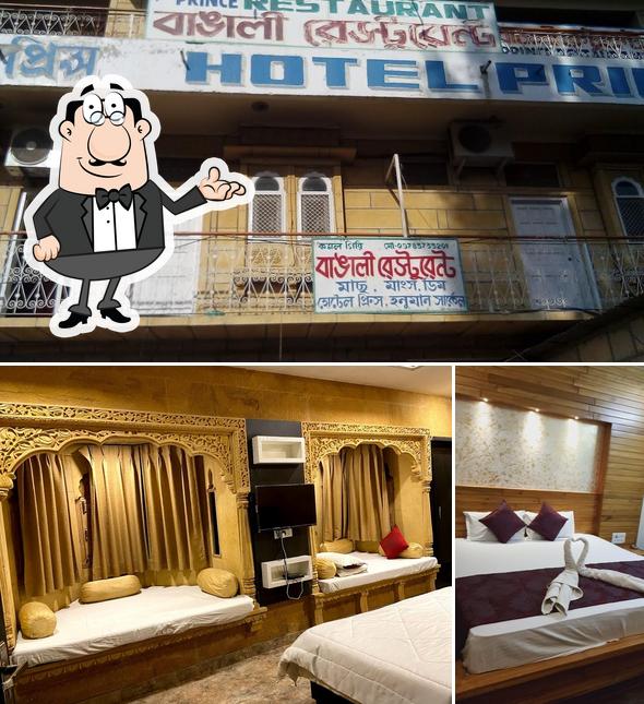 The interior of Hotel Prince