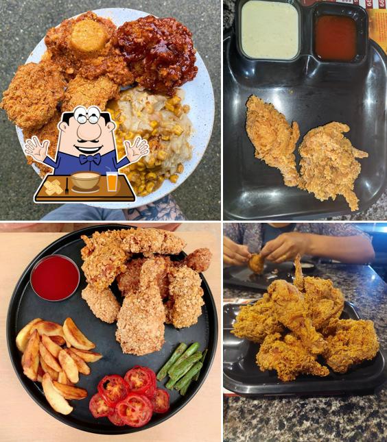 Fried chicken at Kings Hub Multicuisine Restaurant