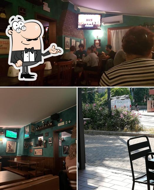 Gli interni di Old George Irish Pub