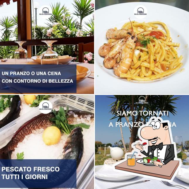 Platti al Blue Paradise Ristorante Di Pesce e Pizzeria