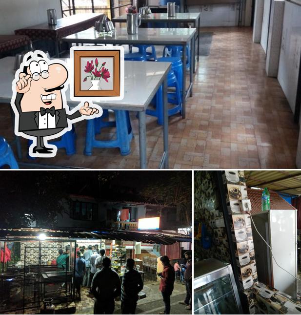 The interior of Hotel Time Pass (Dhaba)