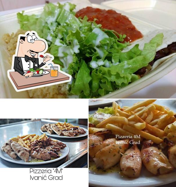 Cibo al Pizzeria "4M"