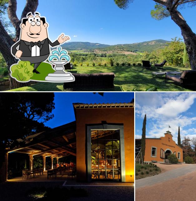 Gli esterni di Ristorante Alle Scuderie di Reschio