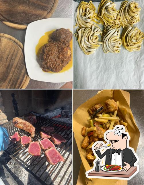 Platti al Locanda Podere Le Vigne