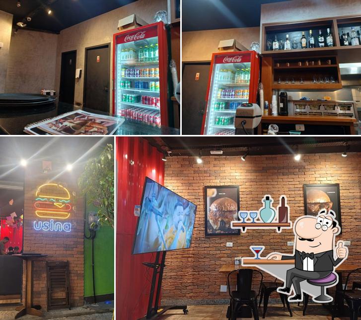 Veja imagens do interior do Usina Burger Freguesia