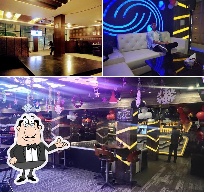 Take a seat at one of the tables at The Pitchers Club(Run By - Bhavishya Group & Shivhare Group)