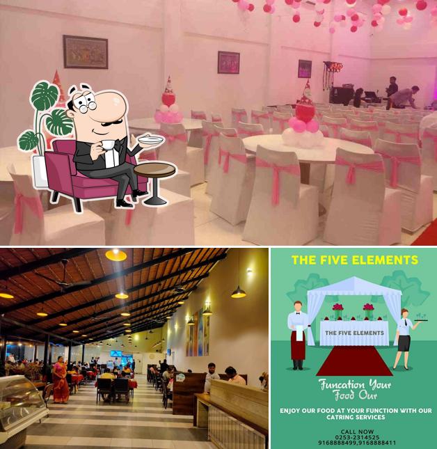 Check out how The Five Elements Restaurant looks inside