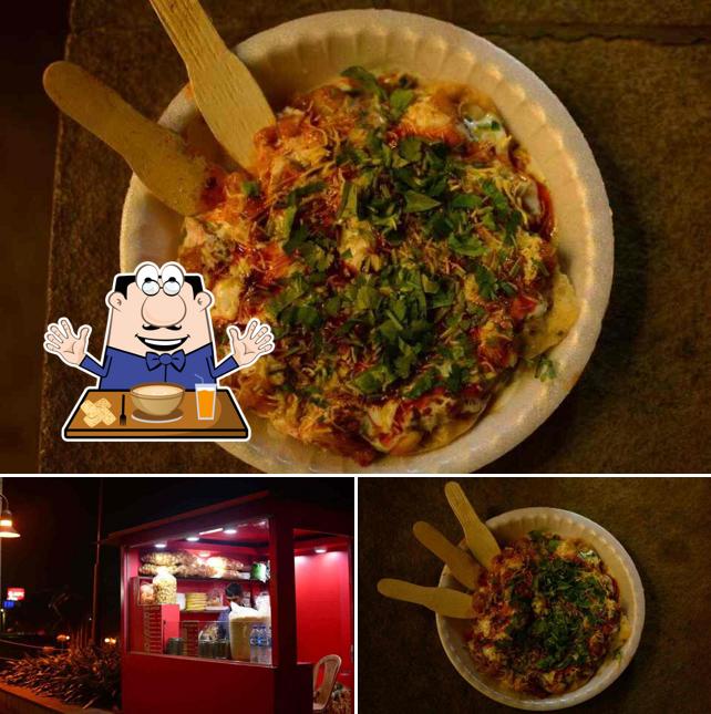 Among various things one can find food and interior at Bhel Junction