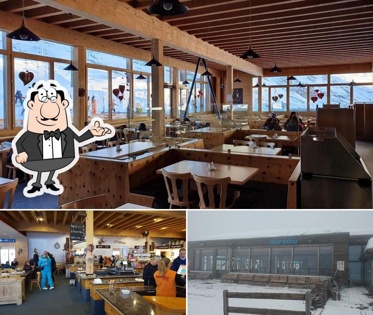 Dai un'occhiata agli interni di Bergrestaurant Morenia