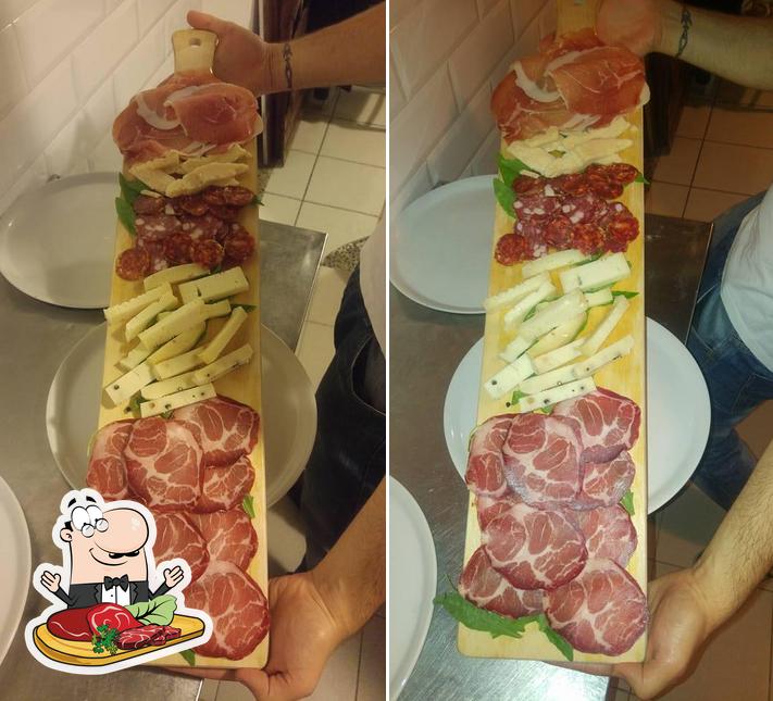 Prova i un pasto a base di carne a Il Borgo