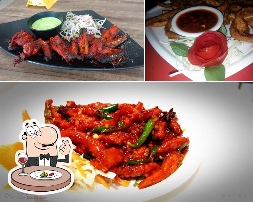 Food at Red Roast Restaurant