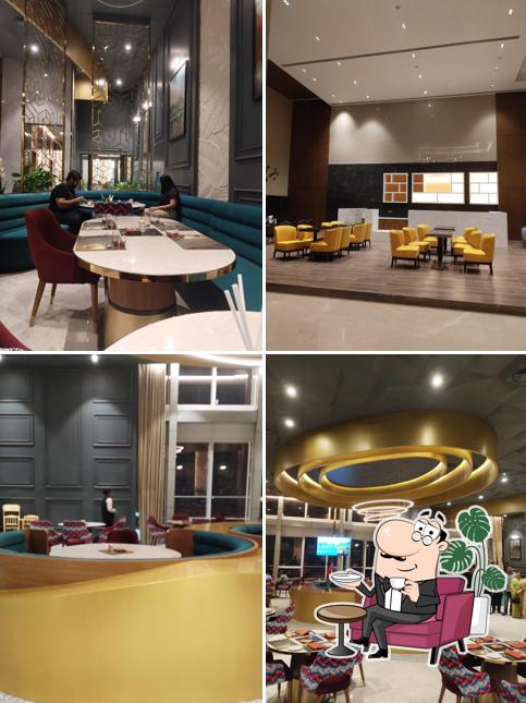 The interior of 1980 - A Royal Culinary Experience