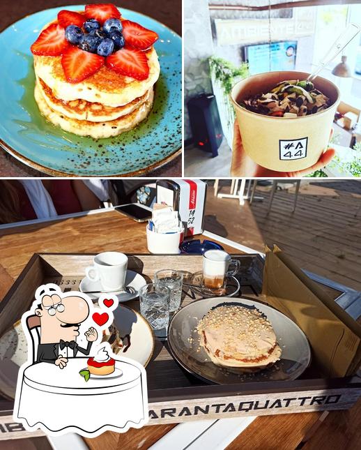 Ambientequarantaquattro offre un'ampia gamma di dolci