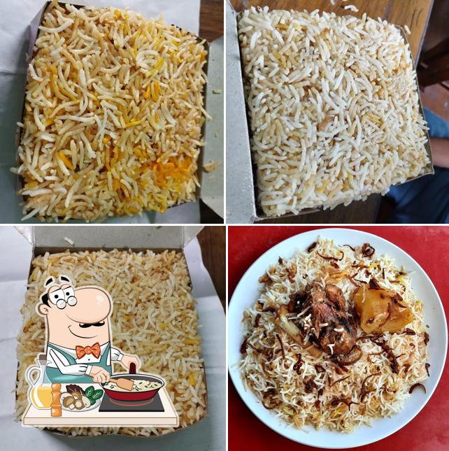 Fried rice at Haji Shahi Biryani Shop