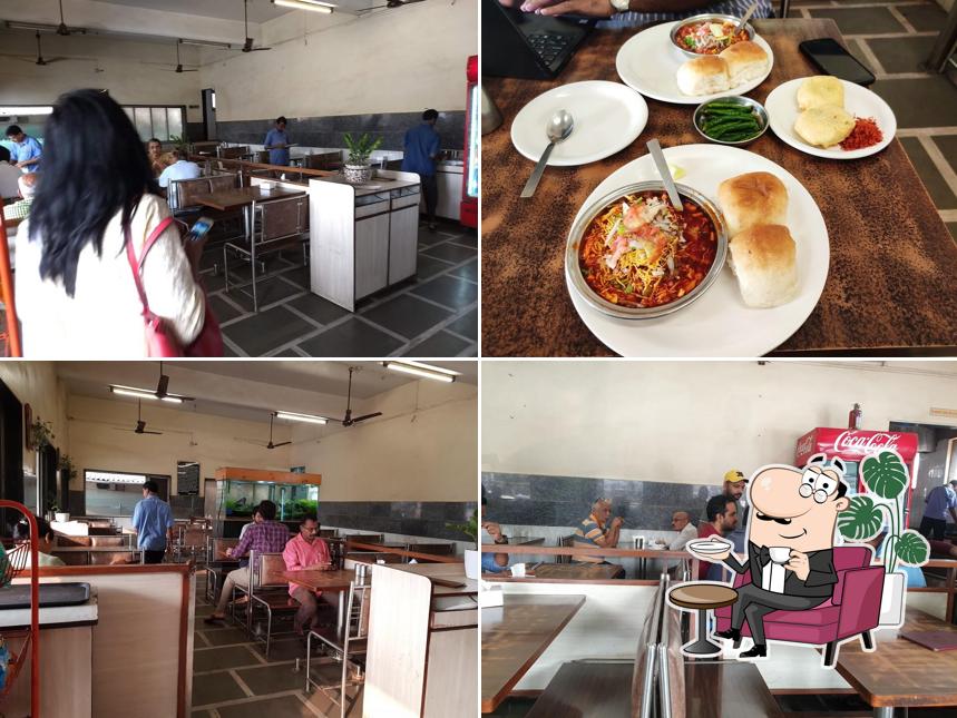 The interior of Hotel Kshudha Shanti Bhuvan