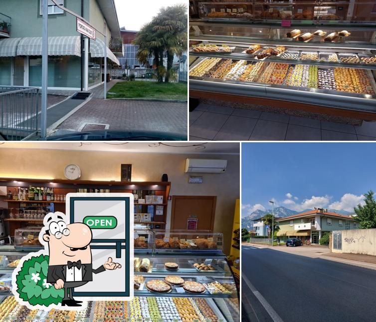Gli esterni di Pasticceria Cristini