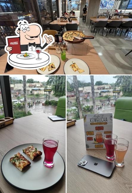Meals at Pizzawala’s Brewing Co. Best Pizza in Anand