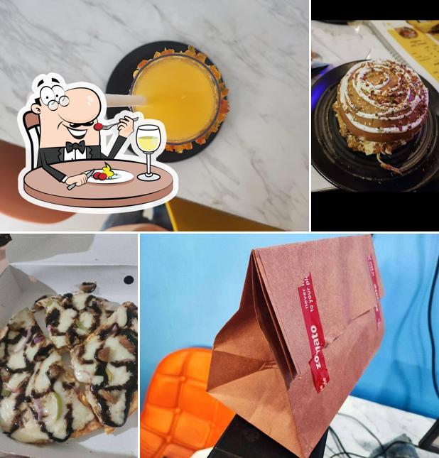 Food at Sip N Bites Cafe