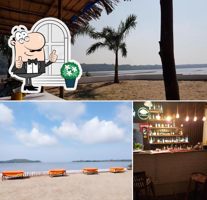 Take a look at the picture displaying exterior and bar counter at Uddo Life Sunset Bar & Kitchen