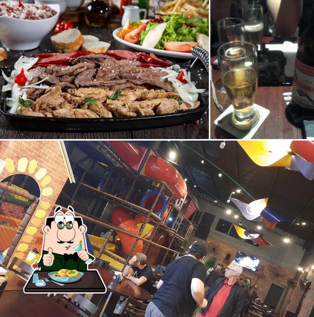 A foto a Varanda Bar Espetaria’s comida e bebida