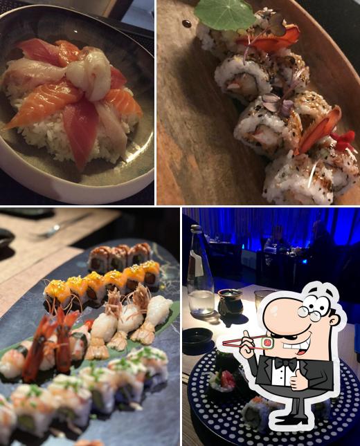 Prova le diverse opzioni di sushi