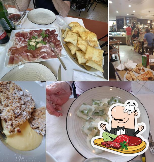 Carpaccio di manzo al Zafferano Restaurant