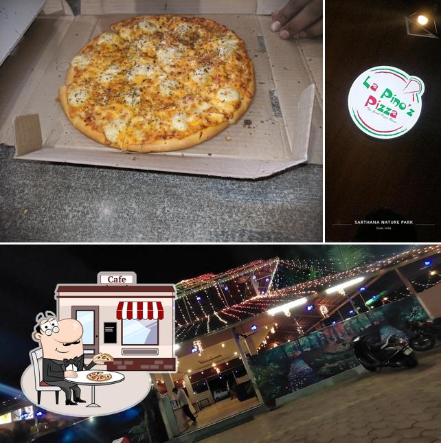 Check out how La Pino'z Pizza looks outside