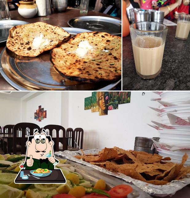The restaurant's food and beverage