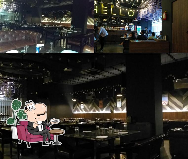 The interior of Twist Bar & Lounge