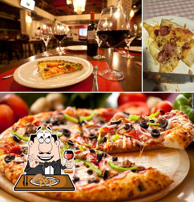 No Toscana Pizzaria & Restaurante, você pode degustar pizza