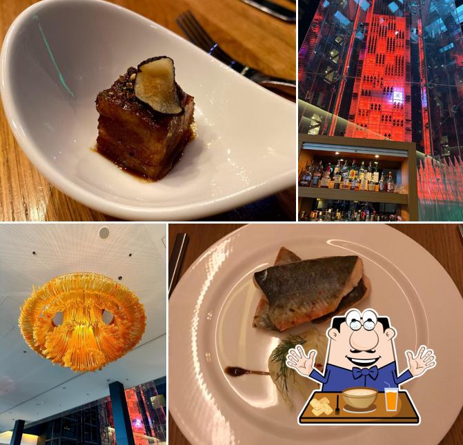 Cibo al Angels' Wine Tower