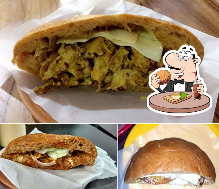 Order one of the burgers available at Brota