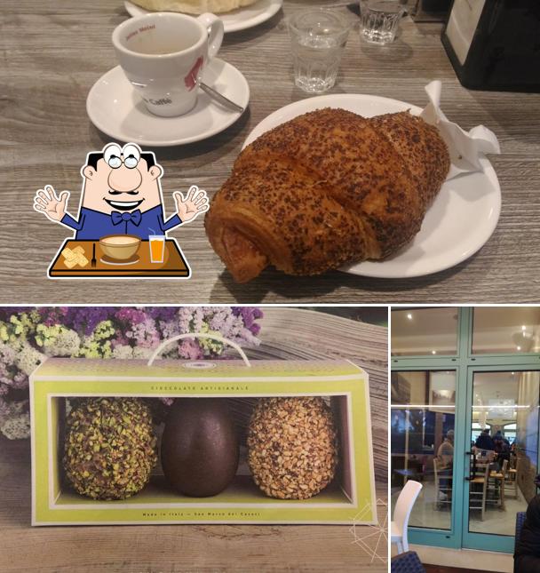 Caffé Sinfonia si caratterizza per la cibo e tavolo da pranzo