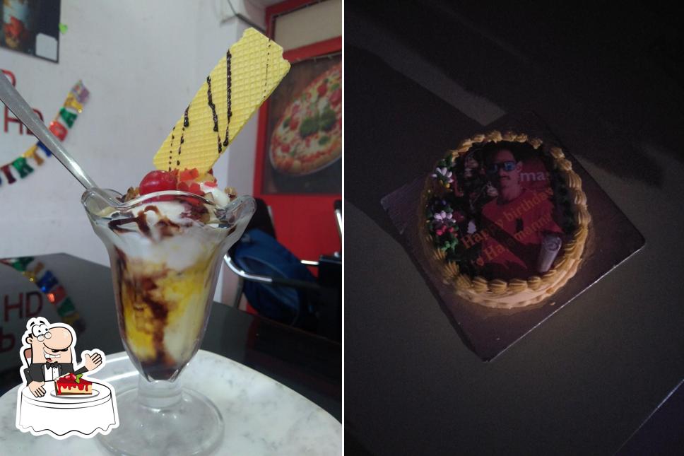 Order one of the sweet dishes