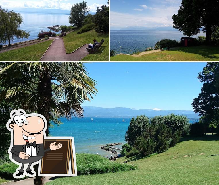 Gli esterni di Hôtel Restaurant de la Plage