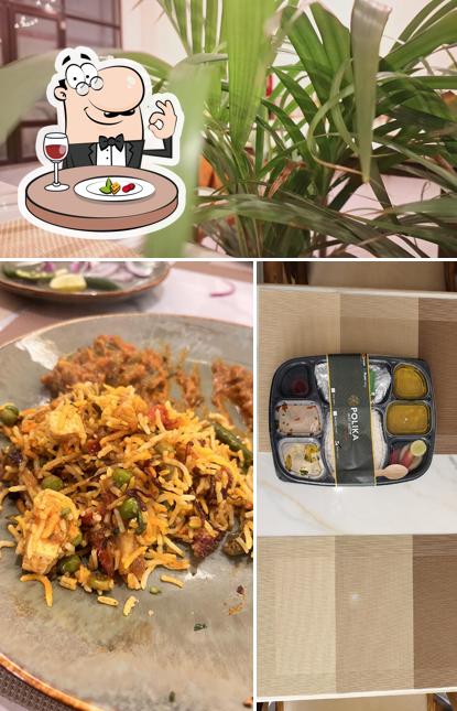 The photo of food and interior at POLIKA - Pure Veg Restaurant