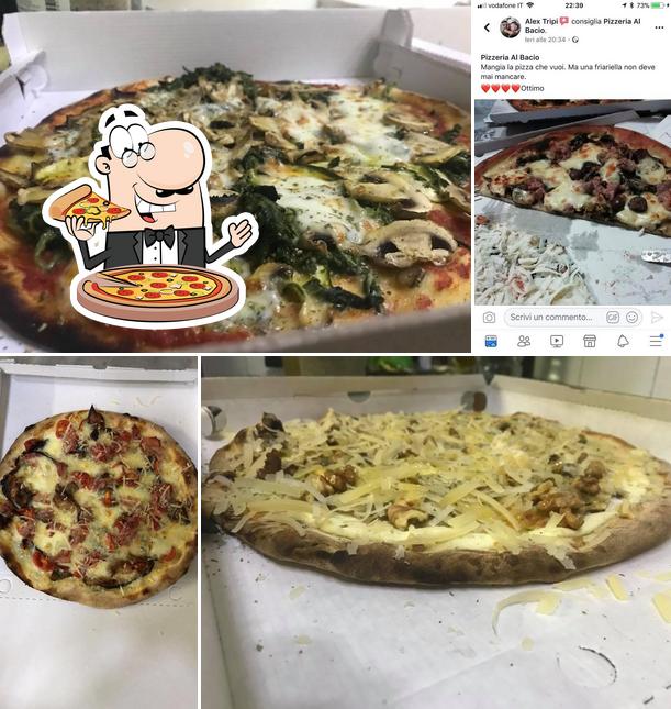 Ordina una pizza a Pizzeria al Bacio