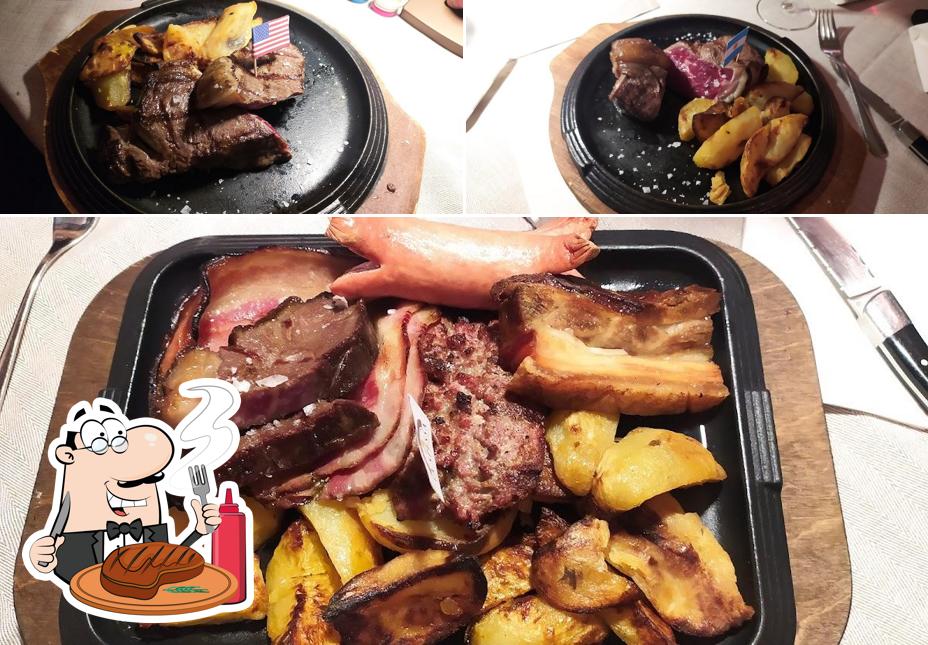 Prenditi i un pasto a base di carne a Pub Orient Express
