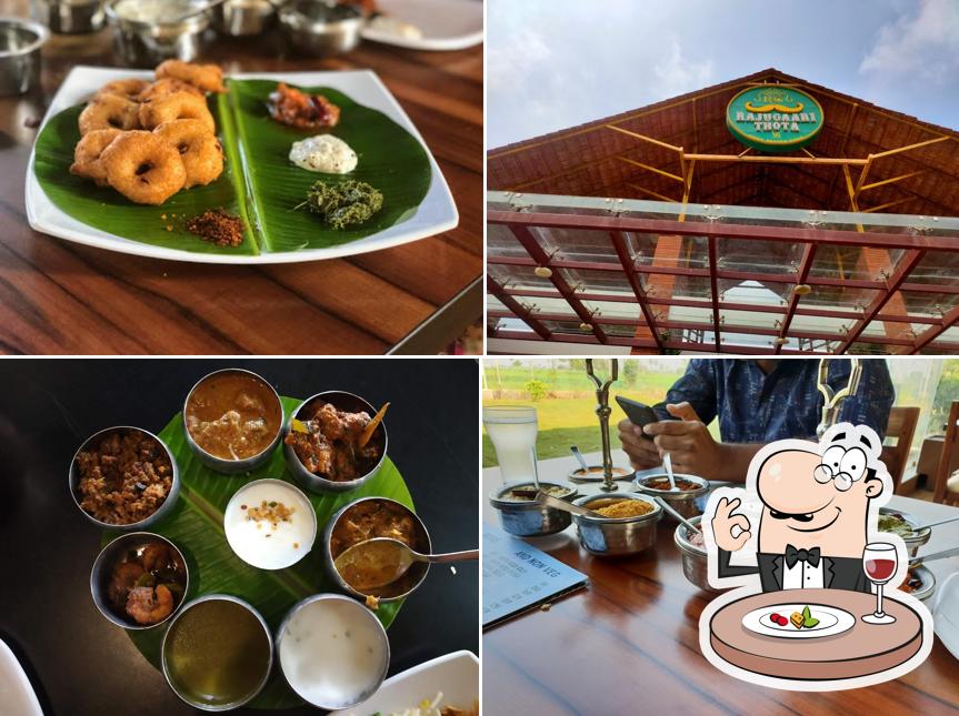 Meals at Rajugari Thota Hotel