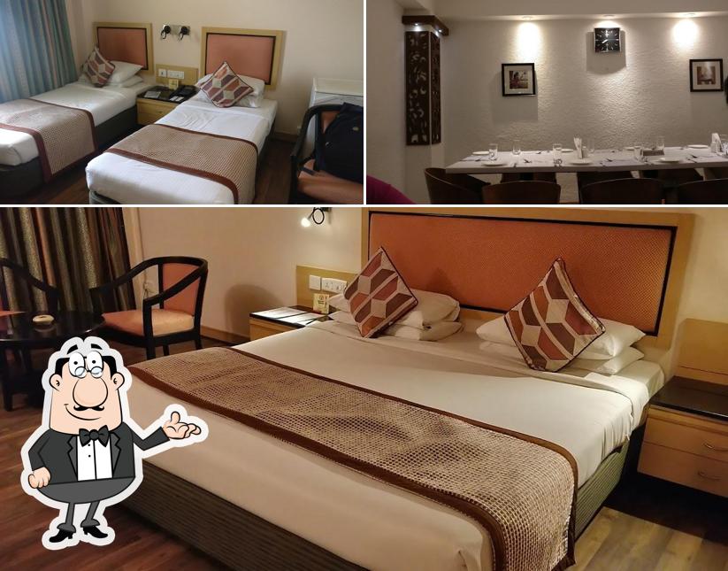 The interior of Hotel Alankar Grande