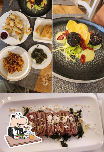 Cibo al Ristorante Trattoria Storica Hostaria Baracca
