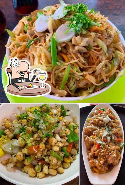Food at Indo China Noodle Bar