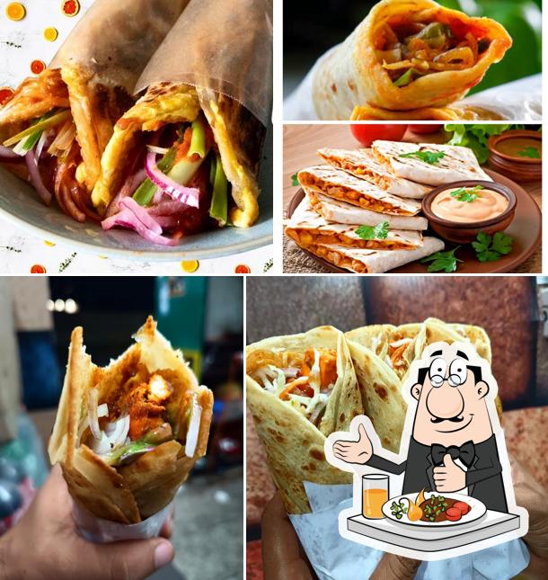Food at KATHI ROLL WALA