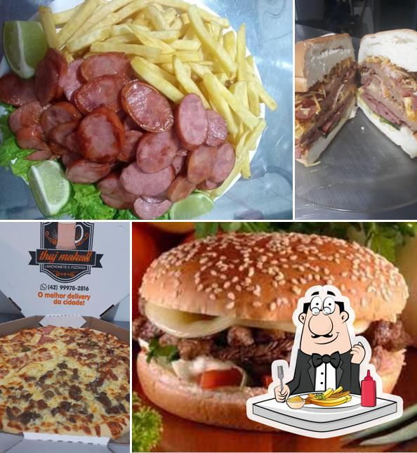 Experimente fritas no LANCHONETE E PIZZARIA THAJ MAHALL