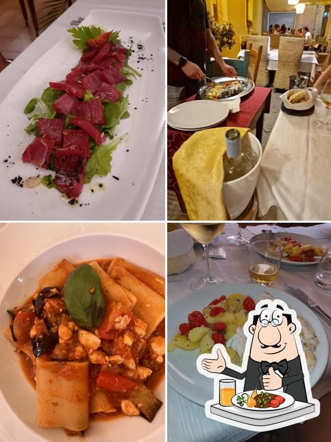 Platti al Trattoria La Grotta Dal 1958