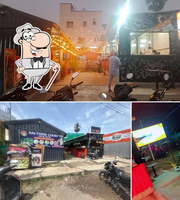 The exterior of Sai Food court