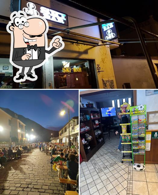 La interni e esterno del ristorante