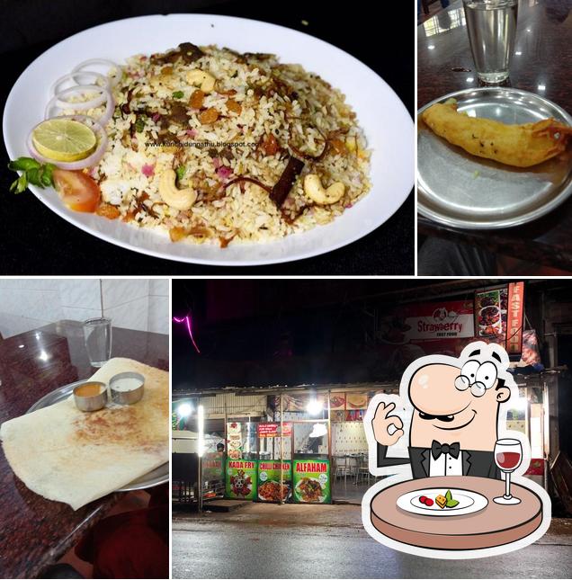 Food at Strawberry Family Restaurant And Fast Food