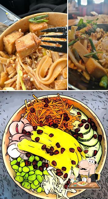 Pad thai al Thai Wok Kitchen Bern Thai-Food Essen geniessen Take Away